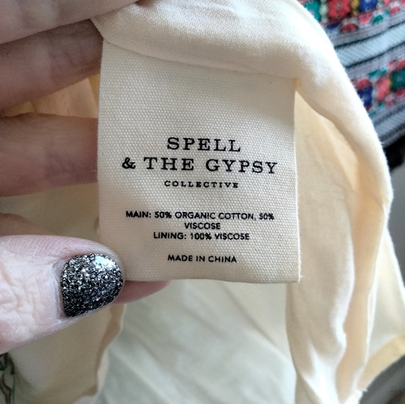 XXS Spell and the Gypsy collective Folk song tunic dress - Picture 5 of 9